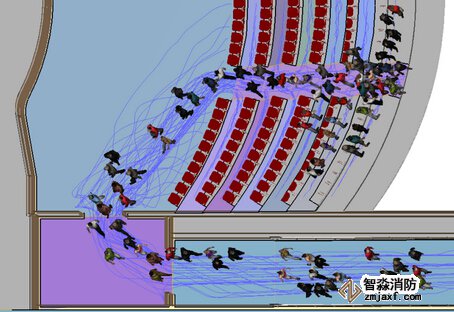 齊齊哈爾消防安全評估齊齊哈爾人員疏散能力模擬分析軟件Pathfinder5